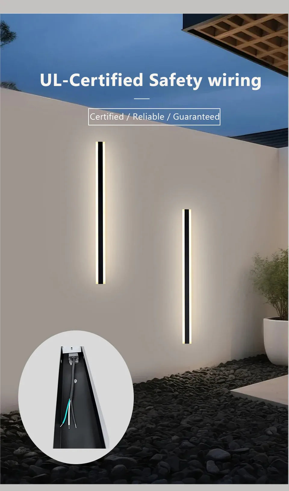 Verthara Premium Stainless Steel Dimmable Porch Wall Light