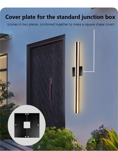 Verthara Premium Stainless Steel Dimmable Porch Wall Light
