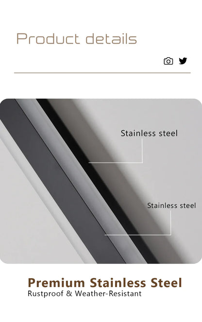 Verthara Premium Stainless Steel Dimmable Porch Wall Light