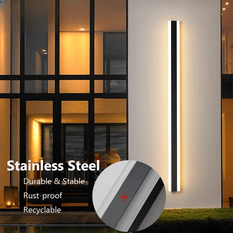 Verthara Premium Stainless Steel Dimmable Porch Wall Light