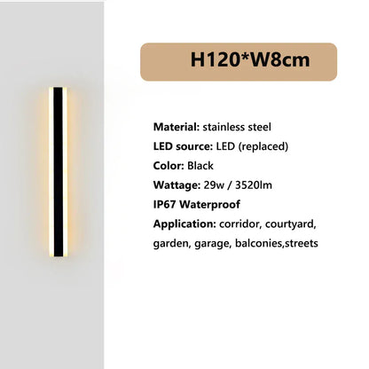 Verthara Premium Stainless Steel Dimmable Porch Wall Light
