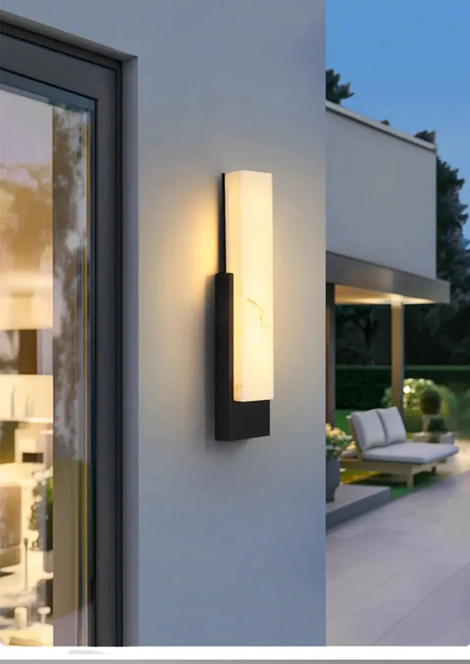 Verthara Premium Stainless Steel IP65 Outdoor Path Wall Light