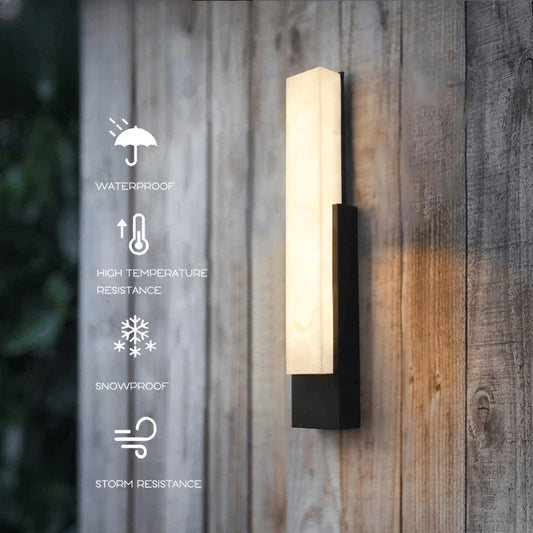 Verthara Premium Stainless Steel IP65 Outdoor Path Wall Light