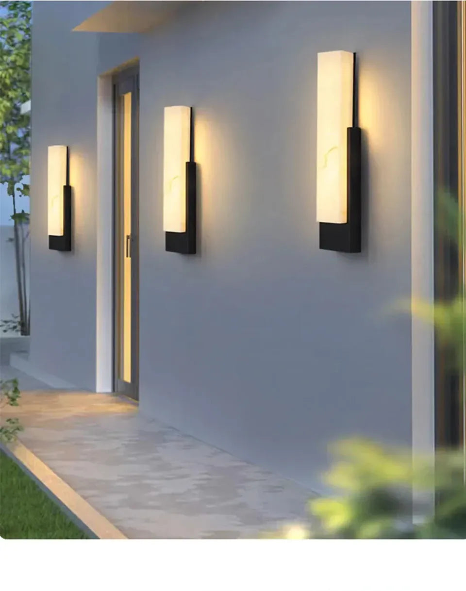 Verthara Premium Stainless Steel IP65 Outdoor Path Wall Light