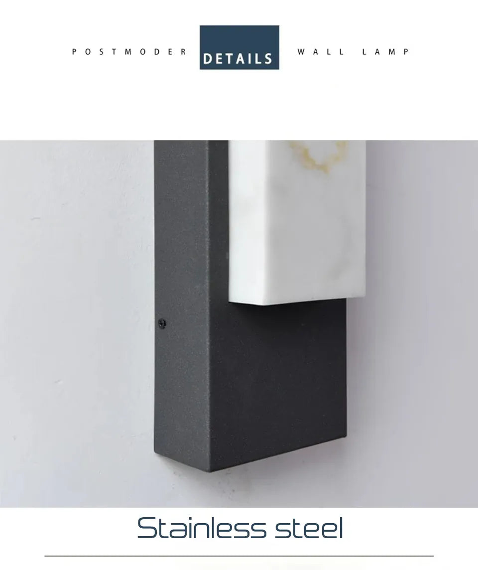 Verthara Premium Stainless Steel IP65 Outdoor Path Wall Light