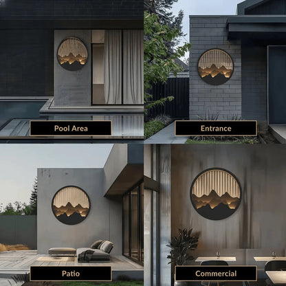 Verthara Premium Stainless Steel LED Outdoor Wall Light