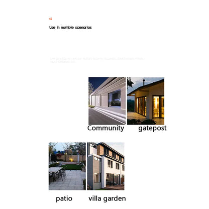 Verthara Premium Stainless Steel LED Outdoor Wall Light