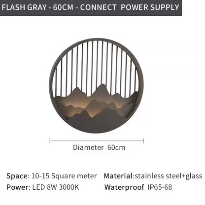Verthara Premium Stainless Steel LED Outdoor Wall Light