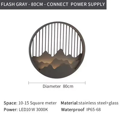 Verthara Premium Stainless Steel LED Outdoor Wall Light
