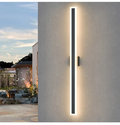 Verthara Premium Stainless Steel Long-Strip Porch Sconce