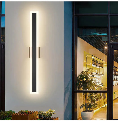 Verthara Premium Stainless Steel Long-Strip Porch Sconce