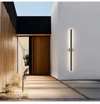Verthara Premium Stainless Steel Long-Strip Porch Sconce