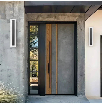 Verthara Premium Stainless Steel Long-Strip Porch Sconce