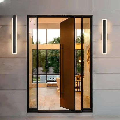 Verthara Premium Stainless Steel Long-Strip Porch Sconce