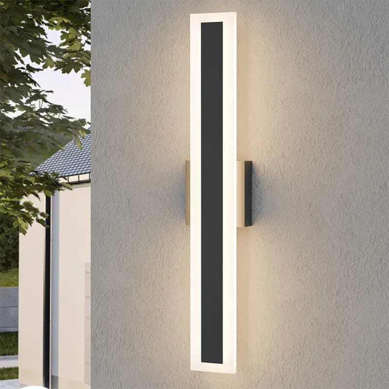 Verthara Premium Stainless Steel Long-Strip Porch Sconce