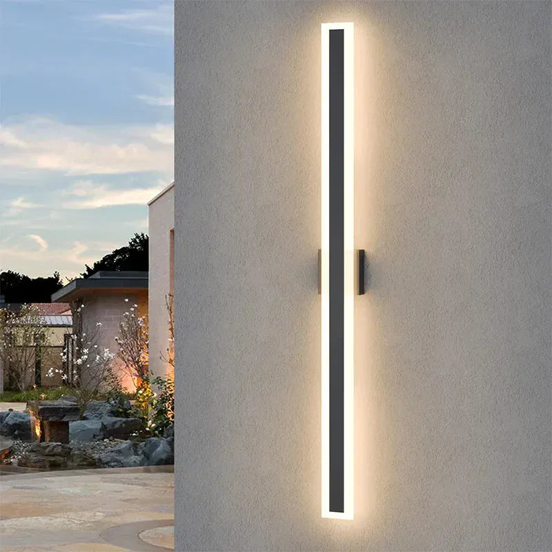 Verthara Premium Stainless Steel Long-Strip Porch Sconce