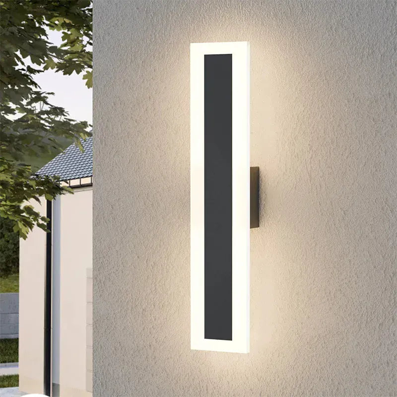 Verthara Premium Stainless Steel Long-Strip Porch Sconce