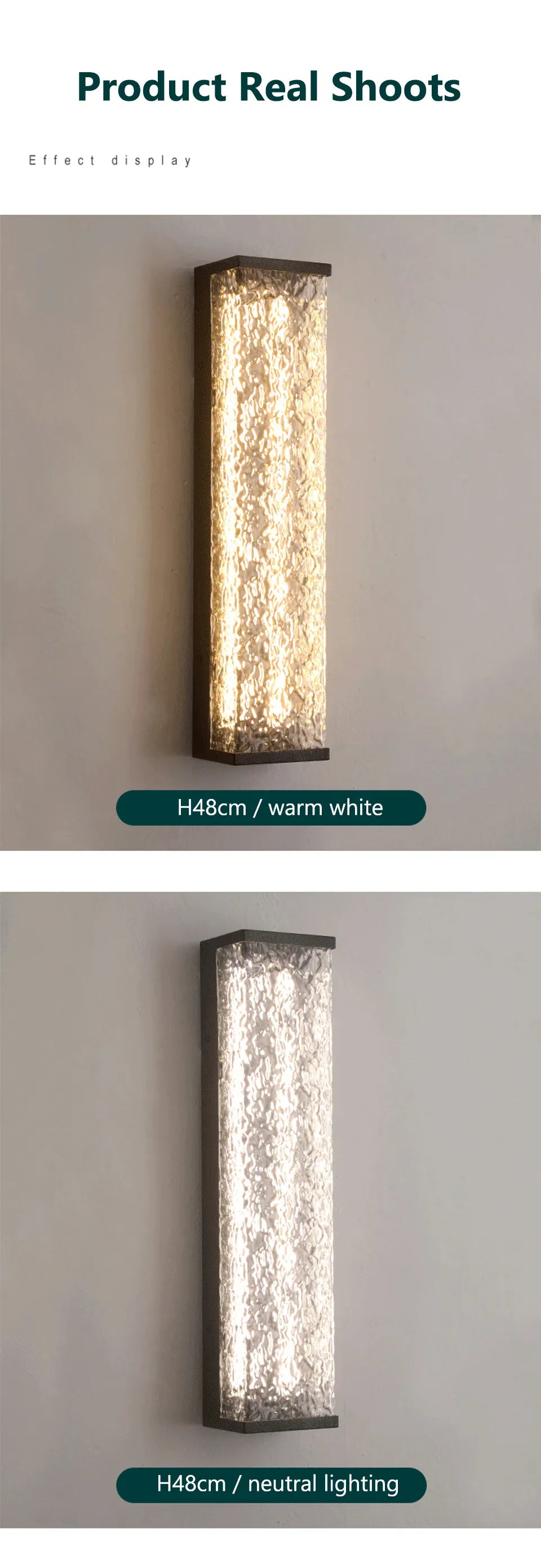 Verthara Premium Stainless Steel Outdoor Garden Wall Sconce