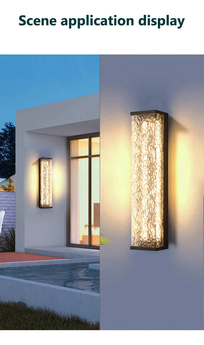 Verthara Premium Stainless Steel Outdoor Garden Wall Sconce