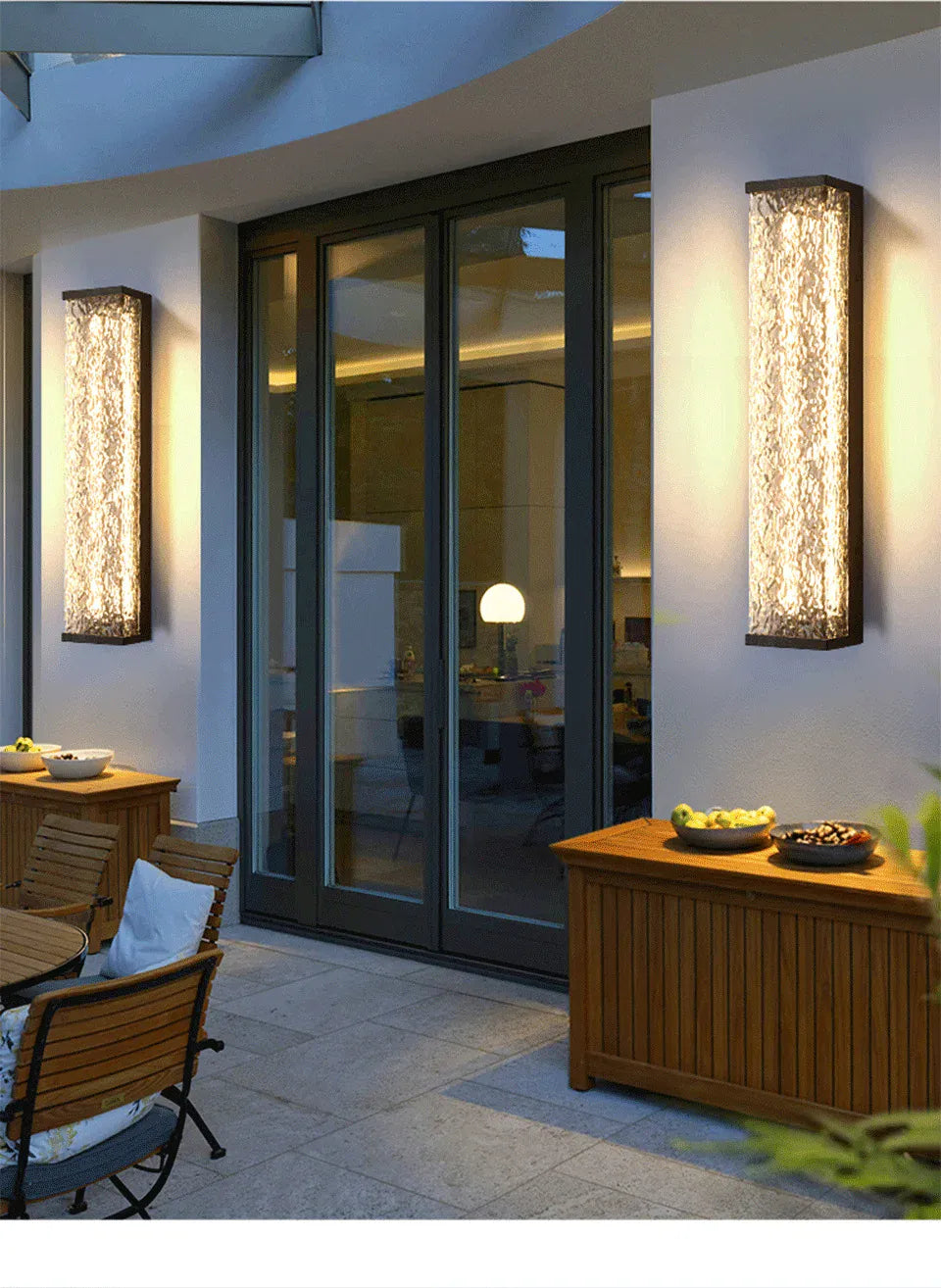 Verthara Premium Stainless Steel Outdoor Garden Wall Sconce