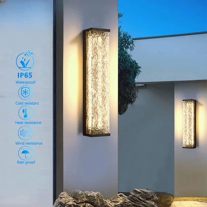 Verthara Premium Stainless Steel Outdoor Garden Wall Sconce