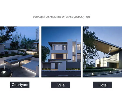 Verthara Premium Stainless Steel Outdoor LED Wall Sconce