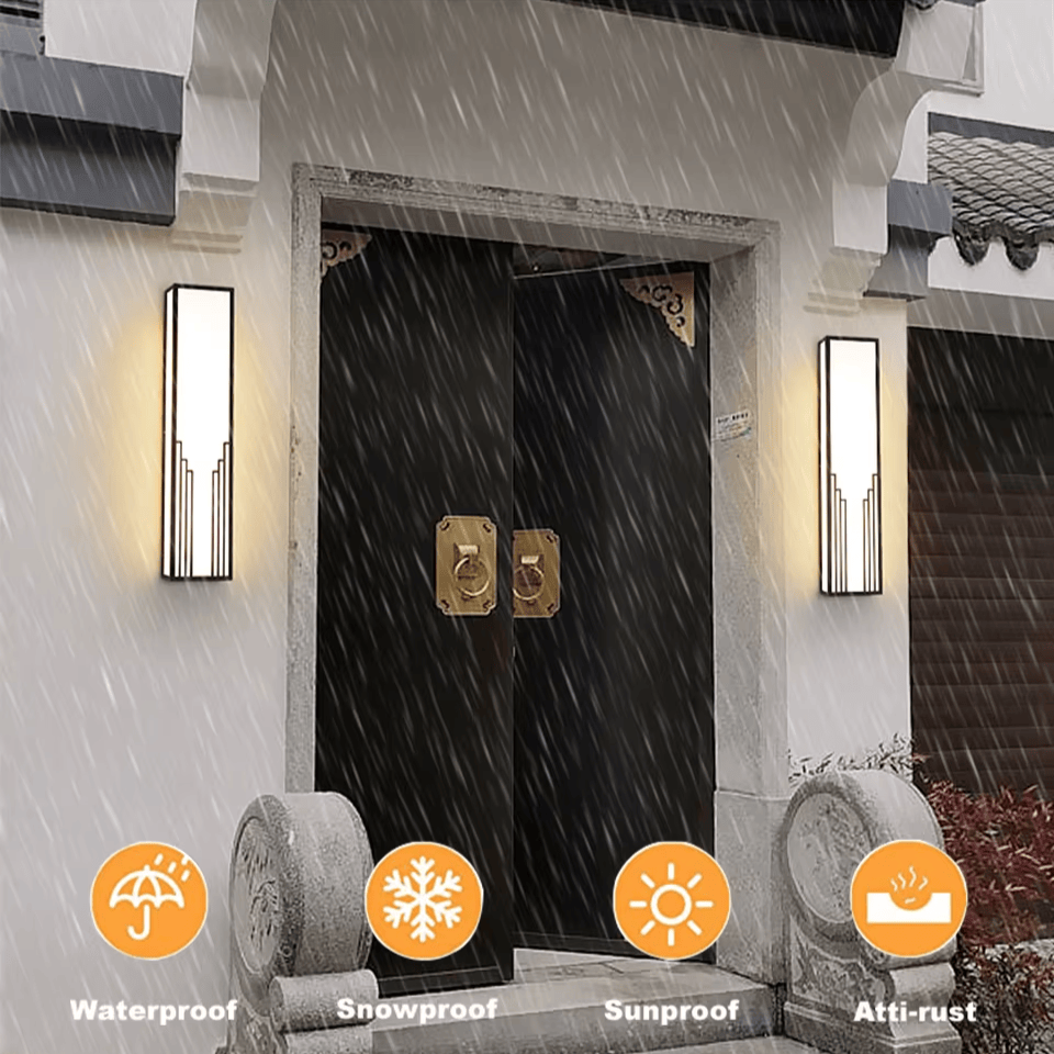 Verthara Premium Stainless Steel Outdoor Porch Sconce