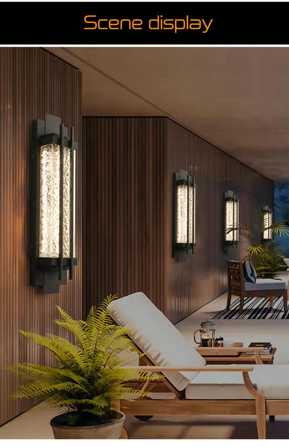 Verthara Premium Stainless Steel Outdoor Wall Sconce