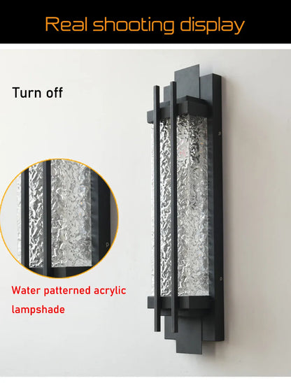 Verthara Premium Stainless Steel Outdoor Wall Sconce