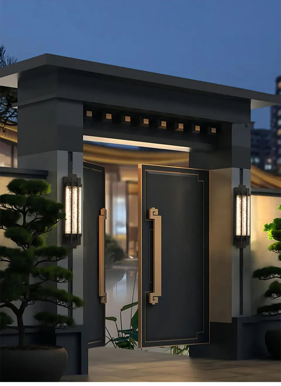 Verthara Premium Stainless Steel Outdoor Wall Sconce