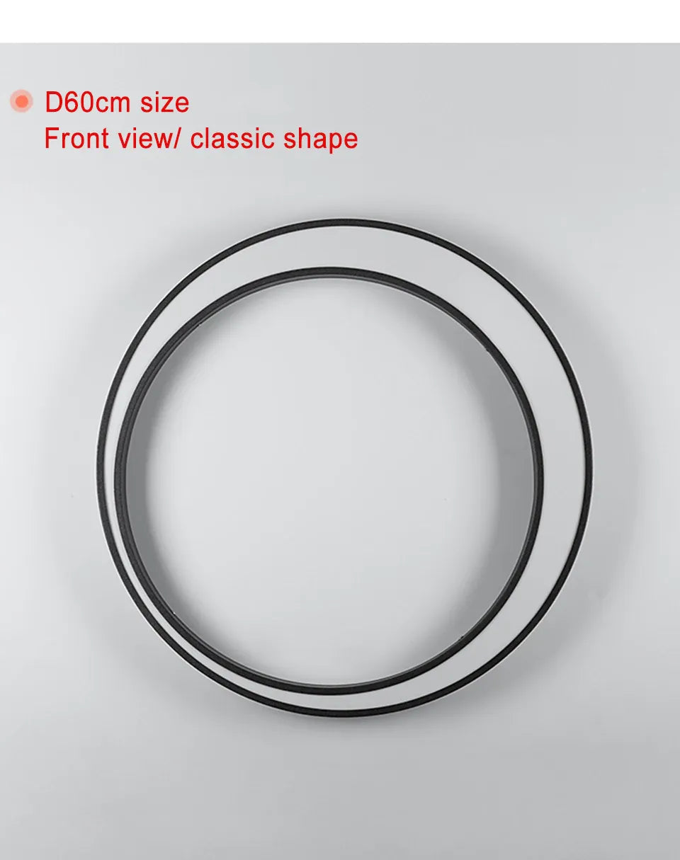 Verthara Premium Stainless Steel Round Moon Outdoor Wall Light IP65