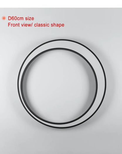 Verthara Premium Stainless Steel Round Moon Outdoor Wall Light IP65