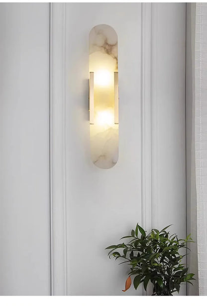 Verthara Premium Stone Marble G4 Wall Light
