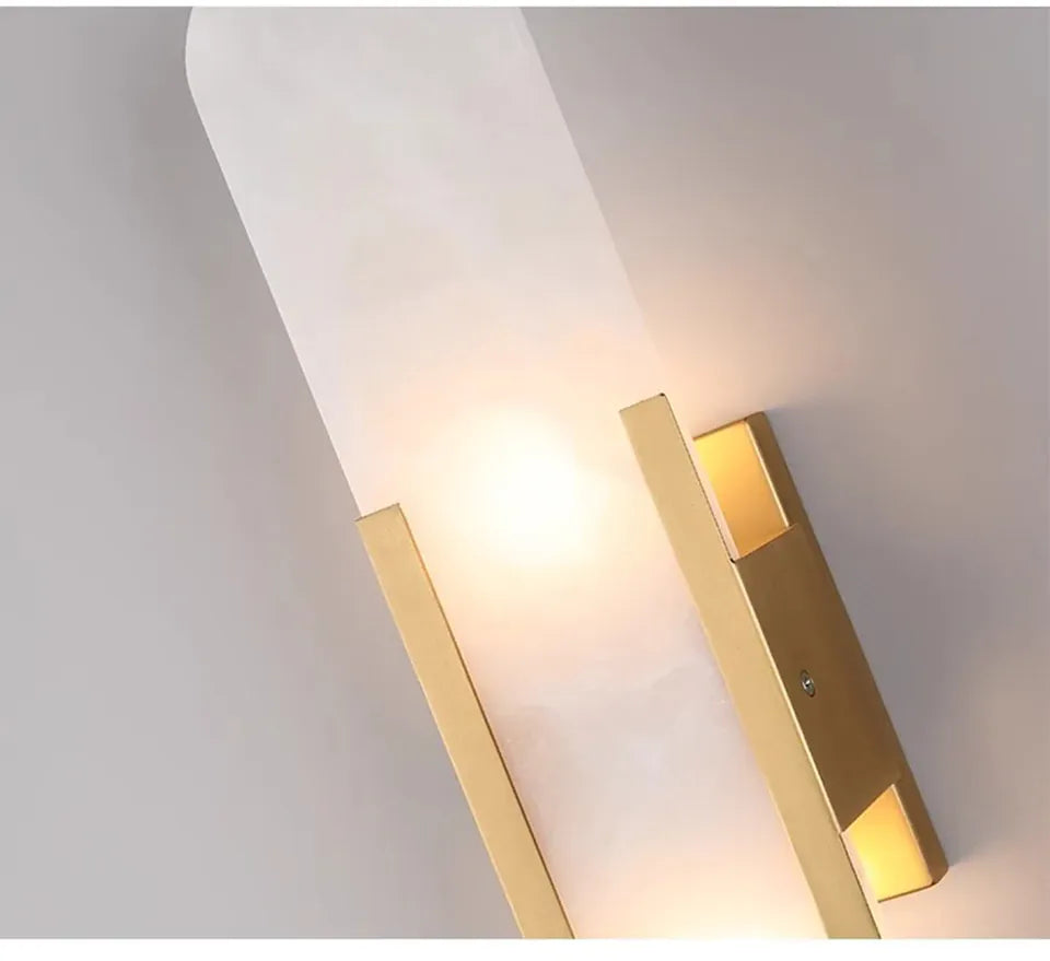 Verthara Premium Stone Marble G4 Wall Light