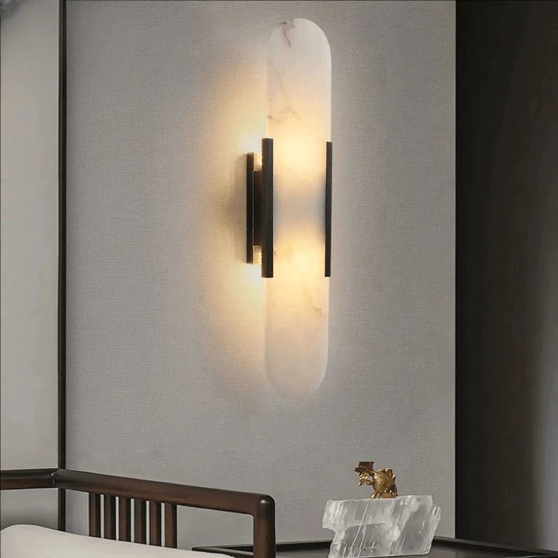 Verthara Premium Stone Marble G4 Wall Light