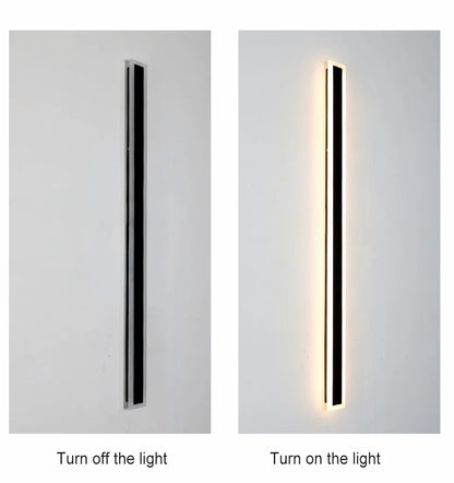 Verthara Premium Tall Dimmable Outdoor LED Wall Lantern