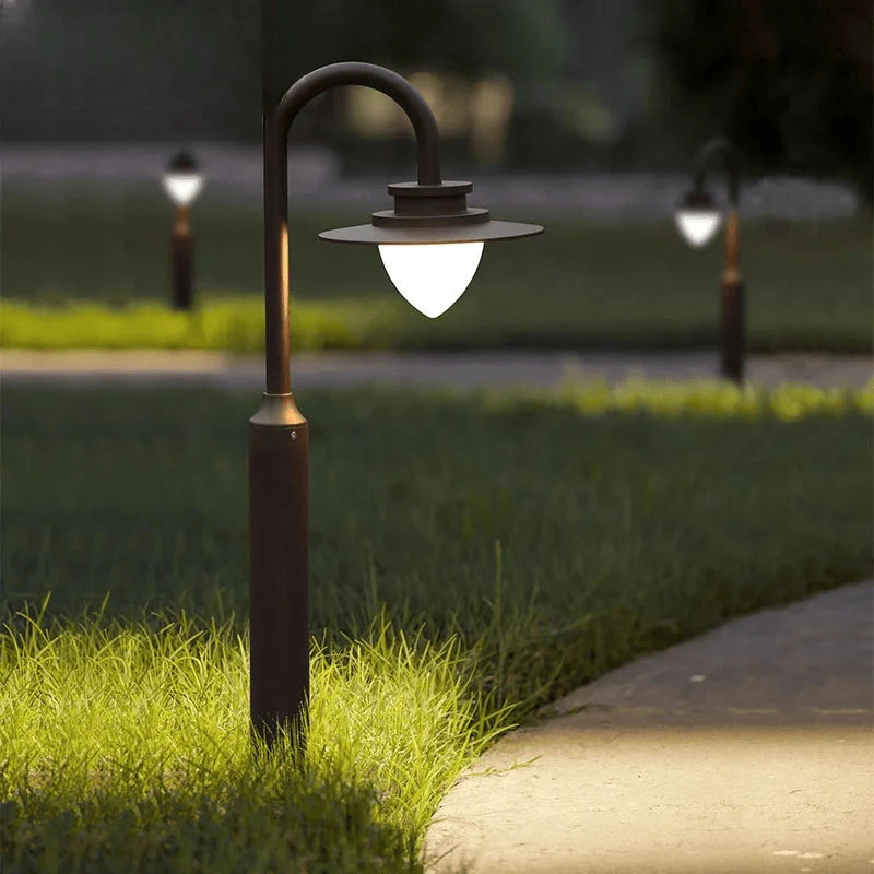 Verthara Premium Three-Head Outdoor Post Light
