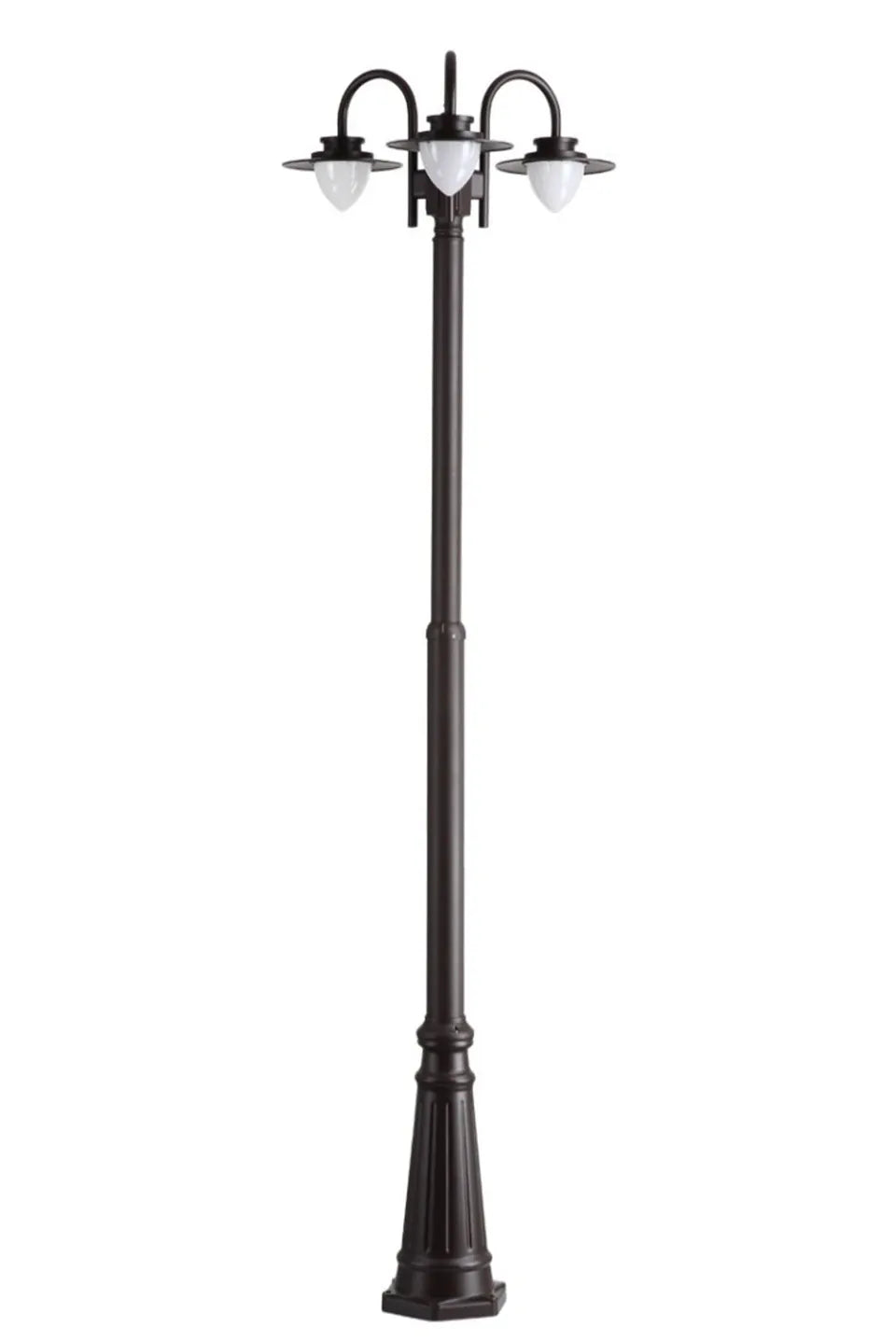Verthara Premium Three-Head Outdoor Post Light