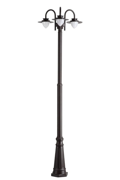 Verthara Premium Three-Head Outdoor Post Light