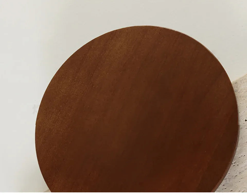 Verthara Premium Travertine Stone & Wood LED Wall Light