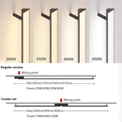Verthara Premium Ultra-Thin Dual-Sided LED Strip Ceiling Light