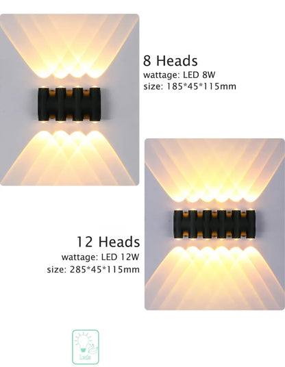 Verthara Premium Villa Porch Mounted Outdoor Wall Light