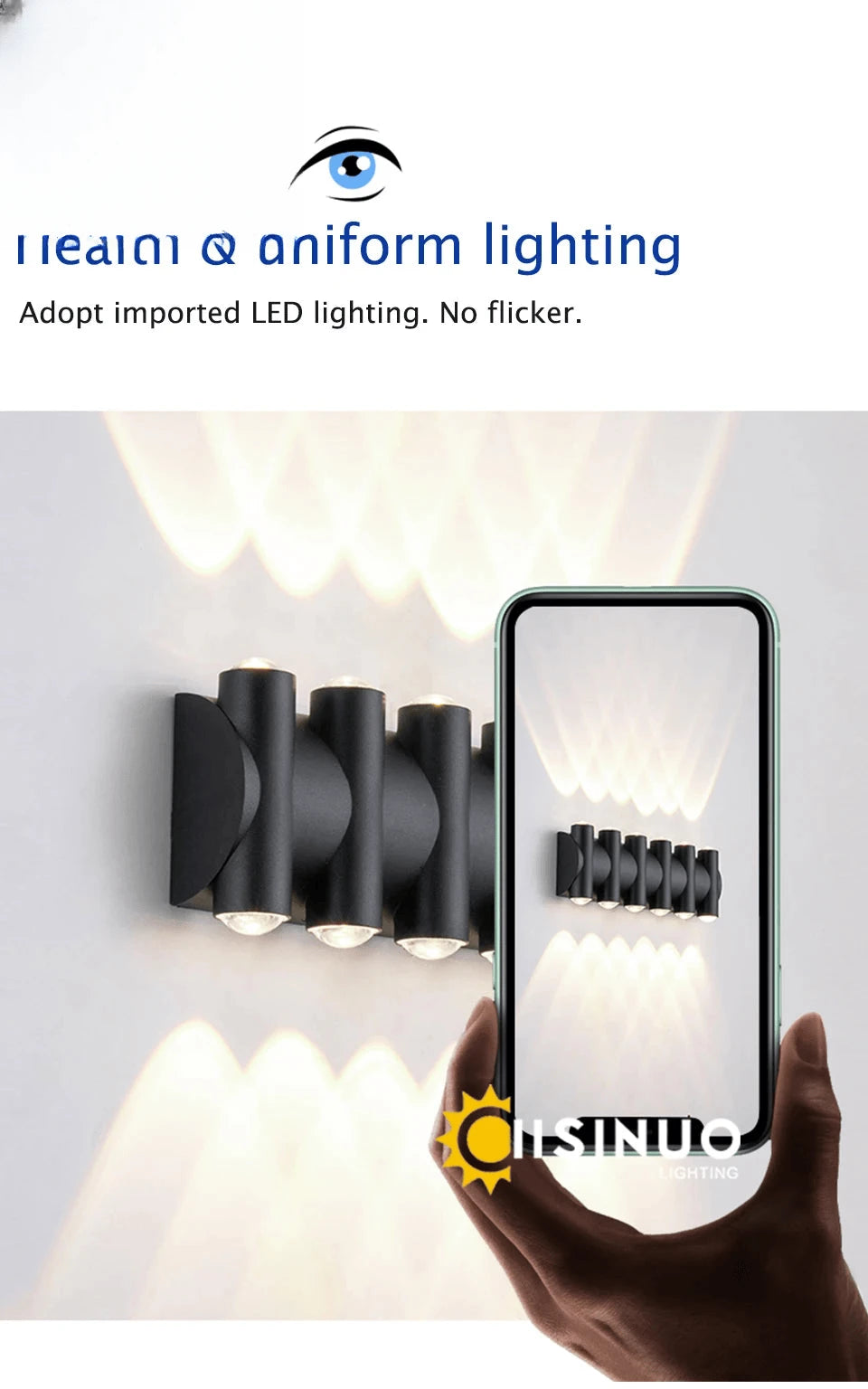 Verthara Premium Villa Porch Mounted Outdoor Wall Light