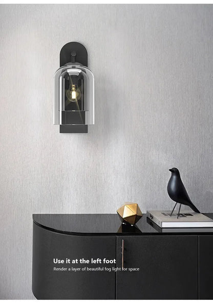 Verthara Premium Vintage Glass Indoor Wall Light