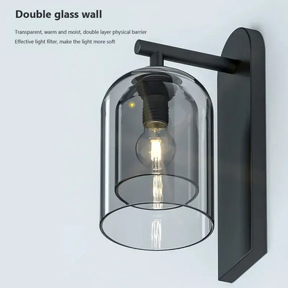 Verthara Premium Vintage Glass Indoor Wall Light