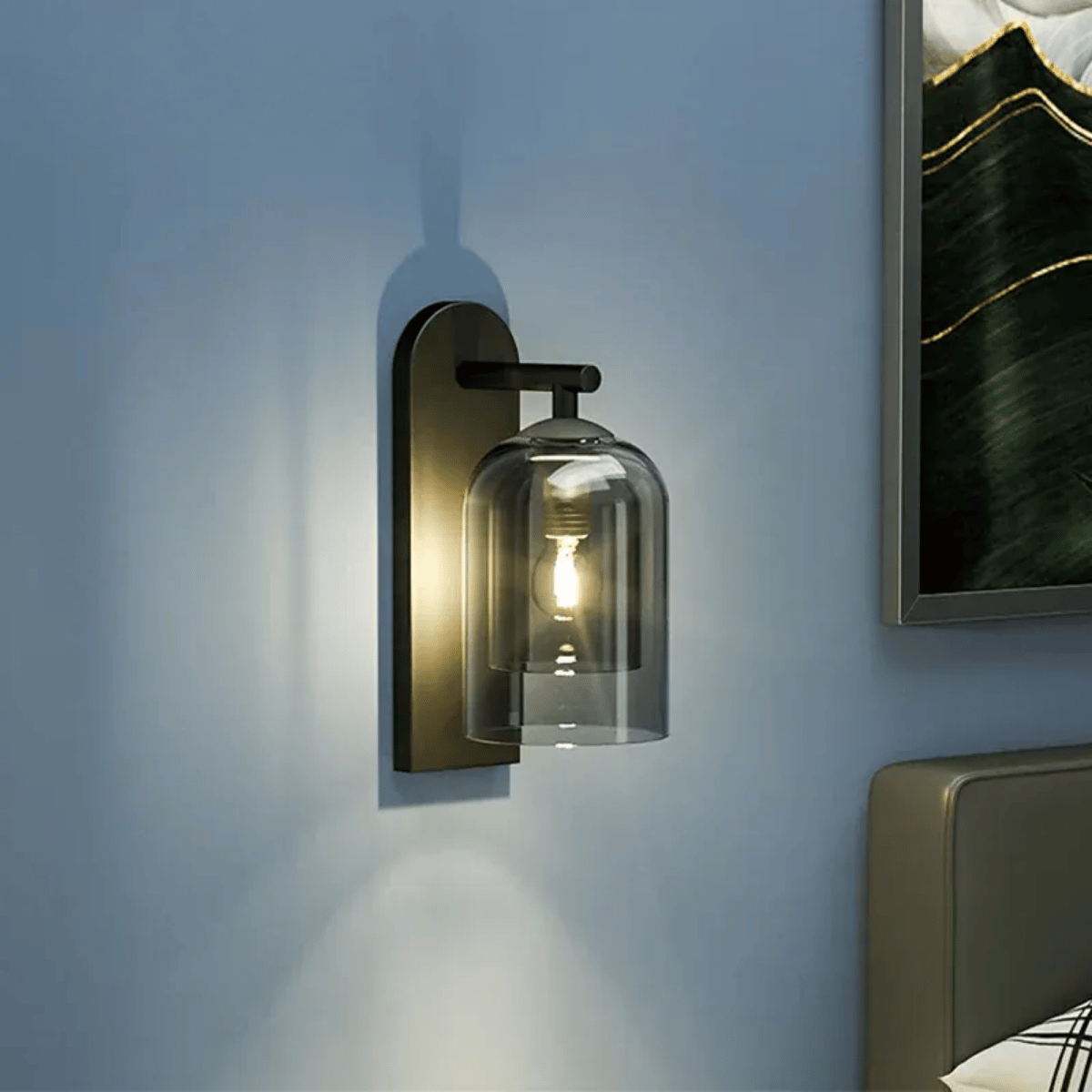 Verthara Premium Vintage Glass Indoor Wall Light