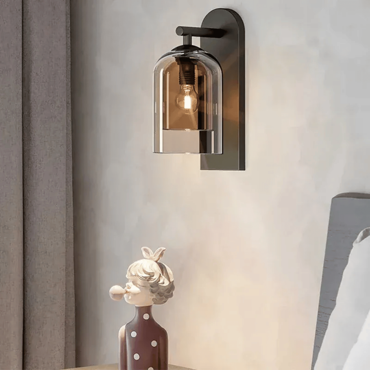 Verthara Premium Vintage Glass Indoor Wall Light