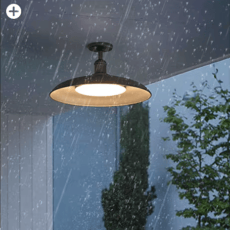 Verthara Premium Vintage Industrial Outdoor Ceiling Light