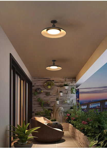 Verthara Premium Vintage Industrial Outdoor Ceiling Light