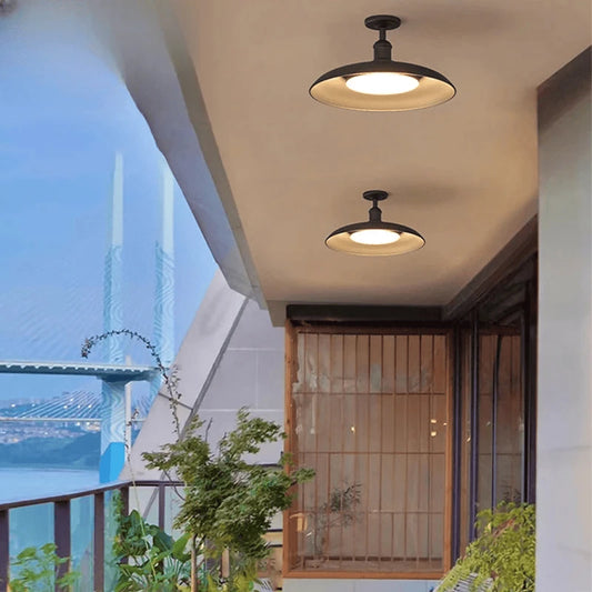 Verthara Premium Vintage Industrial Outdoor Ceiling Light